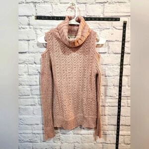 American Rag Cold Should Turtleneck Sweater in Dusty Rose Size XS